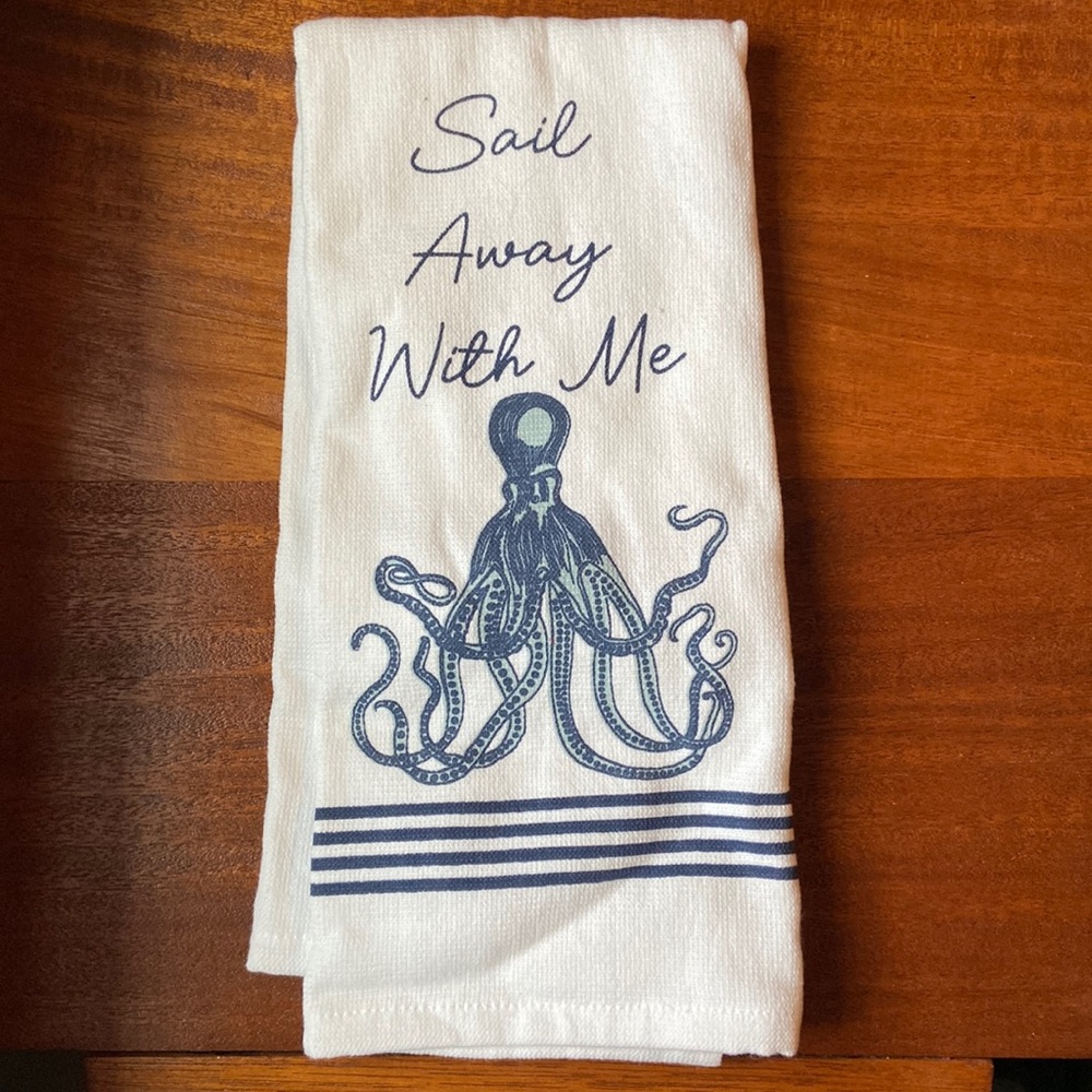 Sail Away with Me Hand Towel